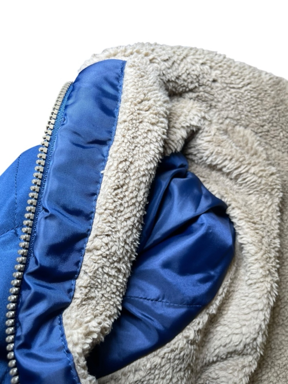 Original Weatherproof Vintage Women's Sherpa Lined Quilted Long Coat Size Small - Picture 14 of 16